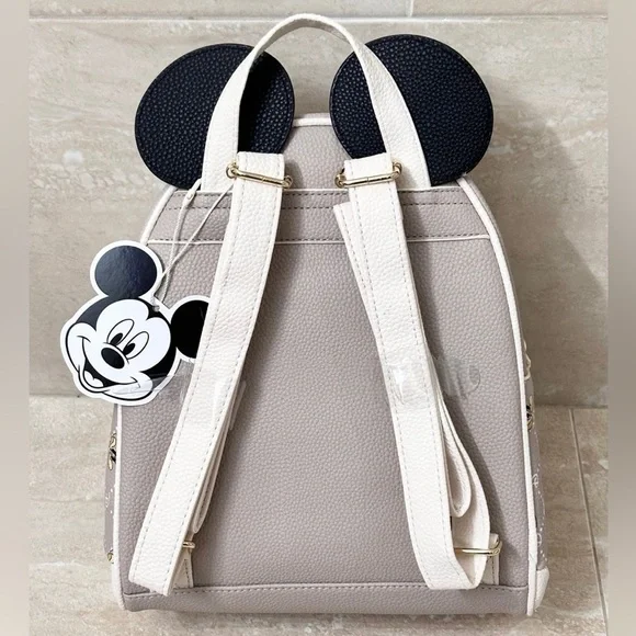 Disney Mickey Mouse Backpack, Crossbody Cell Phone Holder & Wallet - Picture 4 of 11